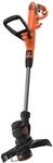 Black + Decker Elektro-Rasentrimmer-/kantenschneider (450W, 25 cm Schnittbreite,