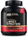 Optimum Nutrition Gold Standard 100% Whey, Proteinpulver, Geschmack Schokolade