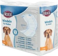 TRIXIE Hundewindeln f&uuml;r R&uuml;den Gr. L&ndash;XL, 12 St., 60&ndash;80 cm Taillenumfang 