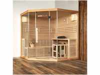 Home Deluxe - Traditionelle Sauna - Skyline XL Big - 200 x 200 x 210 cm - für...