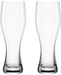 Leonardo 049447 Weizenbierglas/Bierglas - Glas - 2 er Set - 0,33l