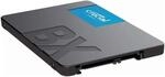 Crucial CT120BX500SSD1 BX500 120GB Internes SSD (3D NAND, SATA, 2,5-Zoll) Schwarz