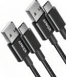 Anker USB C Kabel, [2 St&uuml;ck 0,9m] 3.1A USB auf USB C Kabel, Schnellladekabel USB C