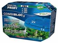 JBL CombiBloc II CristalProfi e 6028800, Vorfiltereinsatz und Feinfilterschaum, Für