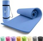 #DoYourFitness Fitnessmatte rutschfest | 183x61cm oder XXL 190x100cm | 0,8-2cm hoch 