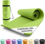 #DoYourFitness Fitnessmatte rutschfest | 183x61cm oder XXL 190x100cm | 0,8-2cm hoch 