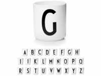 Design Letters Porzellan Kaffeetassen A-Z Weiß | Kaffeetasse | Geschenke für