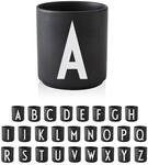 Design Letters Tasse A&ndash;Z Schwarz | Beste abitur 2026 geschenke 