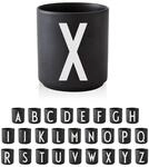 Design Letters Tasse A&ndash;Z Schwarz | Beste abitur 2026 geschenke 