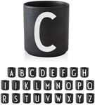 Design Letters Tassen A&ndash;Z Schwarz | Beste abitur 2026 geschenke 