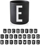 Design Letters Tasse A&ndash;Z Schwarz | Beste abitur 2026 geschenke 
