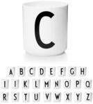 Design Letters Tasse Personalisiert A-Z | Wei&szlig;e Tassen | Kaffeetassen...