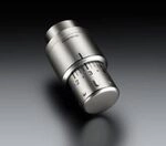 Oventrop - Thermostat Uni SH Edelstahl-Optikt, Anschluss 30 x 1,5 mit Nullstellung