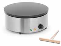 Royal Catering RCEC-3000-R Crepes Maker Crepeseisen (Ø 40 cm, 3000 W,...