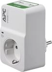 APC-Surge Protector - PM1WU2-GR - Steckdosenadapter mit &Uuml;berspannungsschutz (1