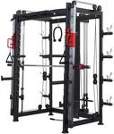 GORILLA SPORTS&reg; Smith Maschine mit Klimmzugstange, Kabelzug und Langhantel