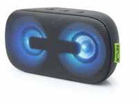 Muse M-370 DJ Tragbarer Bluetooth-Lautsprecher mit Beleuchtung, Freisprechfunktion &