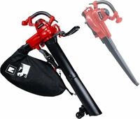 Einhell Elektro-Laubsauger GC-EL 3000 E (3.000 W, Saug-/Blasfunktion, Verstellbarer
