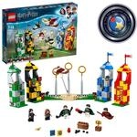 LEGO 75956 Harry Potter Quidditch Turnier Bauset, Gryffindor, Slytherin, Ravenclaw