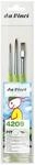 da Vinci, FIT Synthetics, Serie 4209, Set, 3 Pinsel, Allround, Acryl, Gouche,