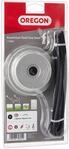 Oregon 110980 Standard-Universal-Fadenkopf aus Aluminium mit Nyliumfaden, geeignet