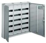 Hager Serie FWB &ndash; Box Verteilung Oberfl&auml;che 3 Abschnitt 6 Reihen 216 Module