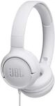 JBL Tune 500 On-Ear Kopfh&ouml;rer mit Kabel - Wei&szlig; &ndash; Ohrh&ouml;rer mit