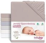 babybay Jersey Spannbetttuch Deluxe passend f&uuml;r die Modelle Maxi, Midi, Boxspring,
