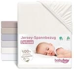 babybay Jersey Spannbetttuch Deluxe passend f&uuml;r die Modelle Maxi, Midi, Boxspring,