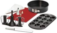 Krups Prep&Cook Zubeh&ouml;r Set, f&uuml;r alle Prep&Cook Ger&auml;te, Rostfreier Spatel, Doppelt