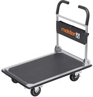 Meister Plattformwagen "cut-off" - Klappbar - Bis 300 kg Tragkraft - Feststellbremse