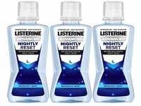 Listerine Nightly Reset Mundspülung, innovatives Mundwasser, bekämpft über...