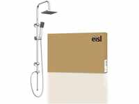 EISL EASY ENERGY Duschset, Duschsystem ohne Armatur 2 in 1 mit großer Regendusche