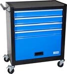 G&uuml;de 40879 Werkstattwagen GW 4.1 (4 Schubladen, belastbar bis 75 kg, Metall, Blau,