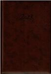 Stylex 43765 Buchkalender 2021 Chefkalender A5 Timer Bordeaux