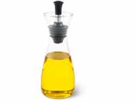 Cole & Mason H103019 Sawston Essig und Ölflasche mit ausgießer, 350ml, Olivenöl,