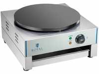Royal Catering RCEC-3000-E Crepes Maker Crepeseisen (Ø 40 cm, 3.000 W,...