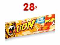 Nestle Lion more Crunchy Peanut 2Pack 28 x 60g Packung (Lion-Schokoriegel mit