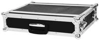 Roadinger Effektrack CO DD, 2HE, 24cm tief, schwarz f&uuml;r 483-mm-Steuer- und