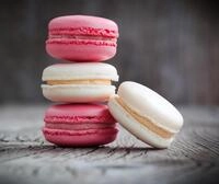 WENKO Glasr&uuml;ckwand Macarons 60 x 70 cm - Spritzschutz, Geh&auml;rtetes Glas, 60 x...