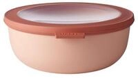 Mepal Multisch&uuml;ssel Cirqula rund &ndash; Nordic blush &ndash; 1250 ml Inhalt &ndash; mit