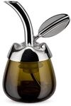 Alessi "Fior d' olio Oliven&ouml;lkoster aus Glas mit Ausgiesser aus Edelstahl 18/10