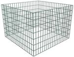 vidaXL Gartenkomposter Quadratmaschen 100 x 100 x 70 cm