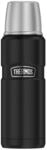 THERMOS STAINLESS KING Thermosflasche 0,47 l, 12 h hei&szlig;, charcoal black mat