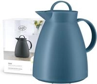 alfi DAN Isolierkanne 1,00 l, 12 h hei&szlig;, Hartglaseinsatz, vintage indigo | 24h kalt,