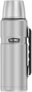 Thermos Stainless King Thermosflasche Silber 1,20l - Edelstahl, absolut dicht, mit