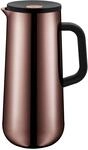 WMF Impulse Isolierkanne 1l, Thermoskanne f&uuml;r Kaffee oder Tee, Druckverschluss,