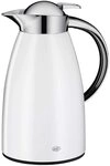 alfi SIGNO 1 Liter, coconut white, Thermoskanne Metall wei&szlig; f&uuml;r 8 Tassen Kaffee und