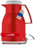 Helios 2744011 Kunststoff Isolierkanne Wash 1 L, rot