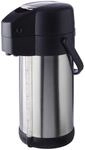 APS Pump-Isolierkanne &bdquo;Premium &ndash; doppelwandige Kanne aus mattiertem Edelstahl mit